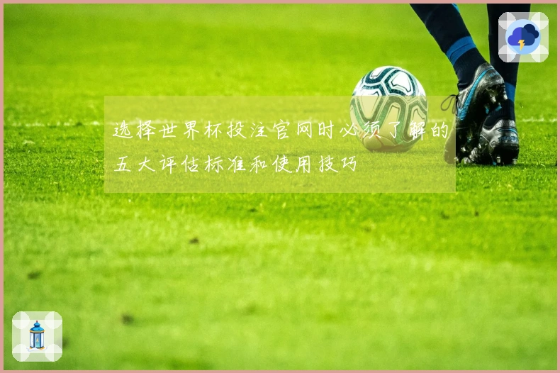 选择世界杯投注官网时必须了解的五大评估标准和使用技巧